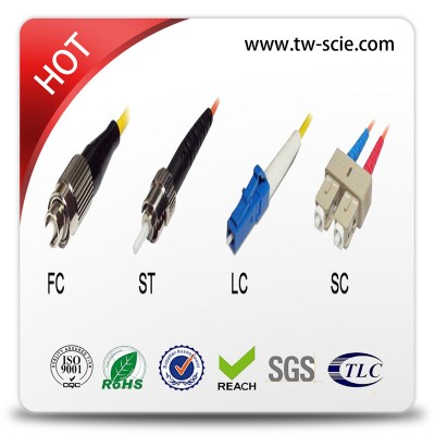 Sc LC FC APC 0.9mm 2.0mm 3.0mm Simplex Singlemode Fiber Optic Connector